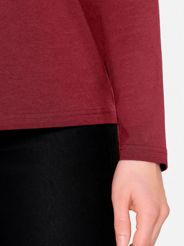 Brandtex Bluser & T-shirts<T-shirt - Vine Red