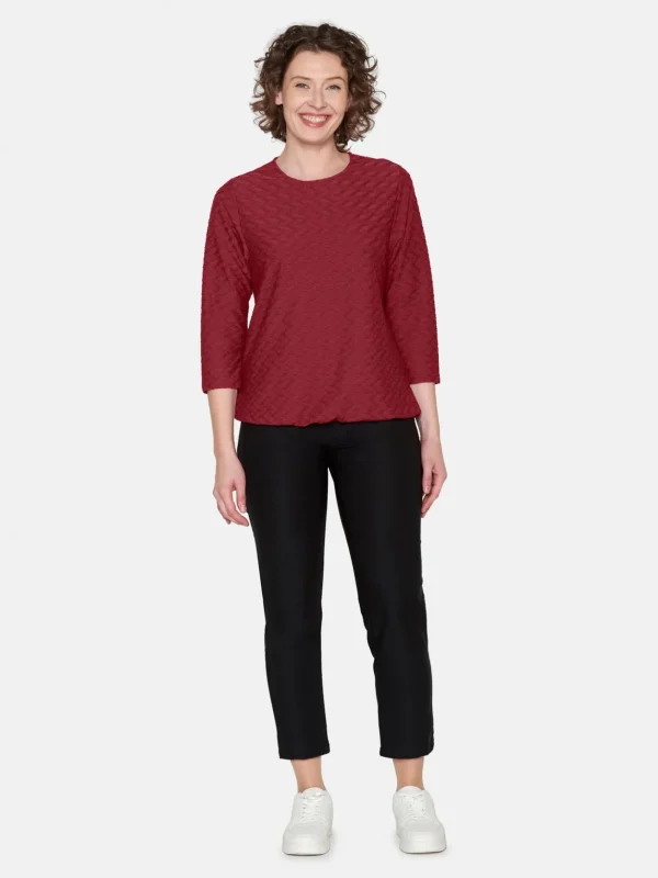 Brandtex Bluser & T-shirts<T-shirt - Vine Red