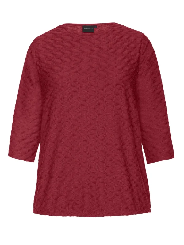 Brandtex Bluser & T-shirts<T-shirt - Vine Red