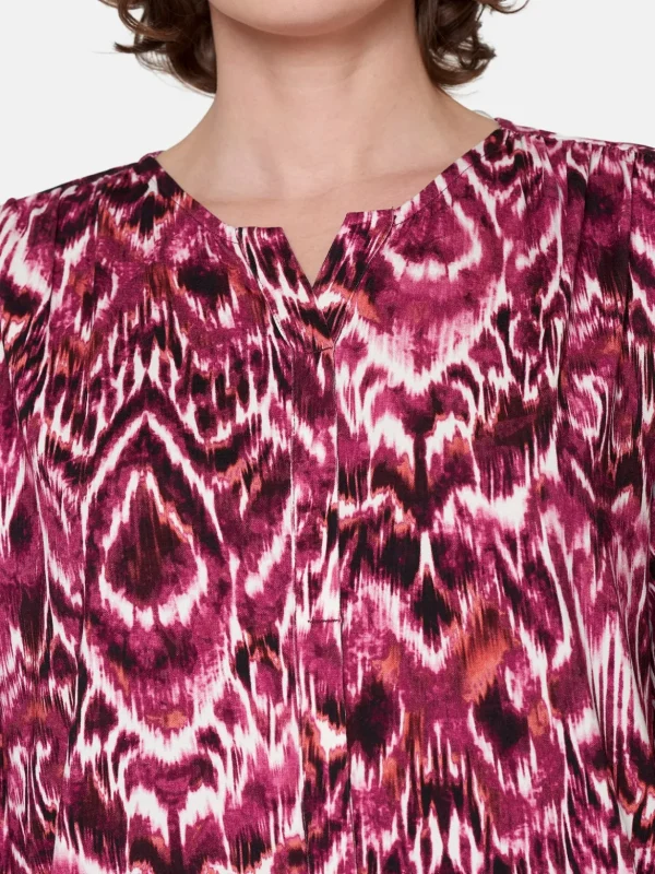 Brandtex Bluser & T-shirts<T-shirt Med 3/4 ærmer - Fuchsia Pink